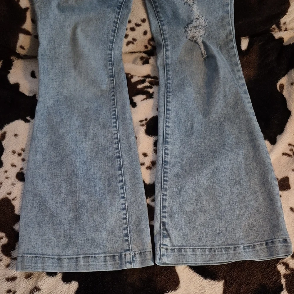 Art Class Light Blue Kids Flare Jeans